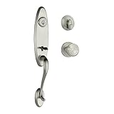 クイックセット800 Wn / 966cn-us15サテンニッケルウェリントンSingle円柱Handleset with Cameronノブ