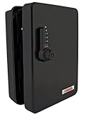 KeyGuard SL-8548-UB Dual Access Combination Key Cabinet With Black 4-Dial Combi-Cam Ultra - 48 Hook 