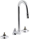 Kohler k-7465-k Triton Widespreadバスルーム蛇口with ultra-glideバルブTechnol、 K-7465-K-CP 1
