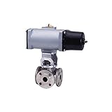 キッツ空圧ステンレス10Kボール(三方)[SCS13A]単作動・フルボアFAS-10UTB4LA80【受注生産品】