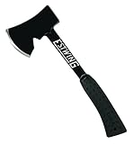 Estwing EB-25A 14" Camper's Axe with Shock Reduction Grip, Black Finish [並行輸入品]