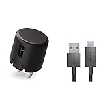 【Type-Cケーブルセット】 エレコム USB コンセント 充電器 5W USB-A×1 【 iPhone (iPhone13シリーズ対応) / Android/タブレット 対応 】 ブラック MPA-ACU07BK + USB TYPE C ケーブル タイプC (USB A to USB C) 1.2m ブラック MPA-FACCL12BK