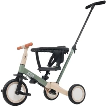 三輪車❤️子供用✨グレー✨折りたたみ コンパクト 手押し 室内 1-6歳 軽量 楽天市場】子供用三輪車 7in1 折りたたみ三輪車 手押し棒付き 6