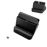 JOYSOG PS5 ポータブル充電ドック PlayStation 5 Portal リモートプレーヤー 充電ステーション用 Type-Cアダプターアクセサリー付き (ブラック)