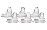 6 Packs of NUK Replacement Silicone Spout, Clear by NUK [並行輸入品]