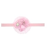 Zhhlaixing ベビー小物 Baby Girls Kids Faux Pearl Rose Bouquet Headband Hairband Hair Accessories for Chri