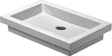 Duravit 03175800291 2nd Floor Countertop Vanity Basin, White Finish by Duravit