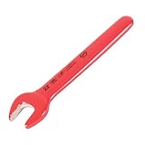 Wiha 20136 Open Ended Spanner with Insulated Handle, Inch, 7/16 by Wiha