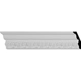 Ekena Millwork MLD03X02X03LO 2 1/2-Inch H x 2 1/8-Inch P x 3-Inch F x 94 1/2-Inch L Loera Crown Moul