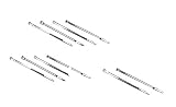 Taylor Cable 42978 Chrome 4" Wire Tie Strap - Pack of 10 [並行輸入品]