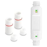 SinLoon IP67防水PoEエクステンダー 100m／250m延長 10/100Mbps 屋外用PoEリピータRJ45イーサネットPoEエクステンダー ウェブカメラ用 プラグアンドプレイ（白）