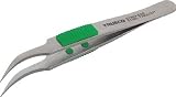 トラスコ中山/TRUSCO ラバーグリップ付ステンレスピンセット 115mm 先細鷲型【TSP-215】(2997428) [その他]