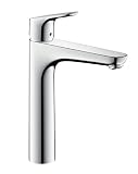 Hansgrohe(ハンスグローエ) フォーカス シングルレバー洗面混合水栓190(ポップアップ引棒無)
