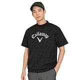 [キャロウェイ] メンズ 半袖 モックネックスウェット (エニタイムスウェット) / ゴルフ / C24217103 1010_ブラック