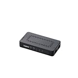 Logitec スイッチングハブ 3ポート 電源外付け ギガビット対応 趙コンパクト ブラック LAN-GSW03/PSB