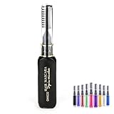 OHICO 使い捨てヘアスティック ヘアカラー1本染めバースト カラーヘアカラー 仮髪染めペン15ml (黒)