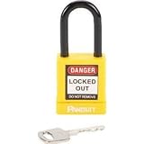パンドウイット ロックアウト用非電導性パドロック 黄 PSL-8YL