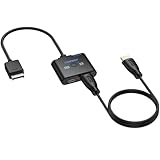 CAMWAY PS2 HDMI変換 1080P変換コンバーター 4:3/16:9アスペクト比切替機能搭載 RGB/YPbPr信号切り替えをサポート プレイステーション用信号変換器 hdmi 変換 ケーブル PS2対応 プラグ&プレイ ビデオコンバータ 軽量コンパクト