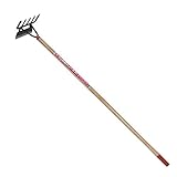 千吉 草削りレーキ 鋼付き 1200MM