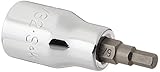 SK Hand Tool 41207 Drive Hex 5/32-Inch Bit Socket, 3/8-Inch, Chrome by SK Hand Tool