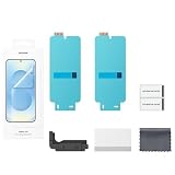 Samsung 純正品 Galaxy S25 5G用 純正 保護フィルム ２枚入 超薄型 簡単貼付 反射防止 フロント画面用 Anti-Reflecting Screen Protector EF-US931 海外純正品 Melon Family スマホクリーナー セット