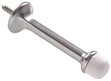 The Hillman Group The Hillman Group 852932 3 In. Rigid Door Stop - Standard Type - Satin Chrome 2-Pa