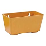 花ごころ ガーデニング用品・資材 ECOカラープランターSQ オレンジ 63561