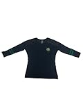 Notre Dame Fighting IrishコロシアムGirlsネイビー長袖クルーネックTシャツ( M )