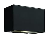 Hinkley照明1646 6 "高さ1 Light Dark Skyアウトドア壁取り付け用燭台からThe at、 9 in. W x 5.25 in. H 1646SK 1