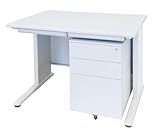 事務用平机＋インサイドワゴン　セット (W1000*D700*H700)