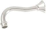 Rohl 9.20793pn Perrin & Rowe Georgian Era壁マウント洗面所注ぎ口のみfor the u.3793 u.3794 u.3797、光沢ニッケル