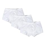 (ビッグエレファント) Big Elephant　キッズ　女の子　男の子　ブリーフ　パンツ　綿　下着　可愛い　真っ白　ホワイト　3枚セット　110　120　130　140　150　160　170　3-