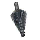 P Prettyia HSSスパイラル　ドリルビット　10~45ミリメートル　穴チタン　木材カッター　電動工具パーツ