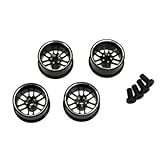 イーグル模型 ミニ四駆用BBS Eタイプ大径ホイール #MINI4-W004-BK