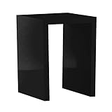 arne スツール センターテーブル コーヒーテーブル サイドテーブル 幅40cm 奥行40cm 高さ60cm ZERO-X 4040H black