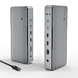 WAVLINK Thunderbolt 5 ドッキングステーション 12-in-1ハブ 120Gbps超高速転送 140W PD給電 8Kデュアル 4Kトリプル