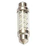 TOOGOO ( R ) 1pcs 42 mm 8 LED車ライトドームFestoon電球ランプホワイト12 V