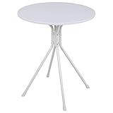 テーブル サイドテーブル優雅なテーブル 円形 ホワイド