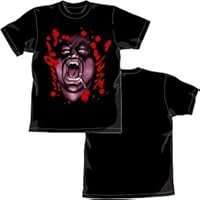 北斗の拳 ハート様Tシャツ ブラック サイズ:S