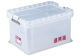 リス興業 道具箱 L ツールボックス 透明タイプ