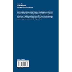 Finance for Food: Towards New Agricultural and Rural Finance