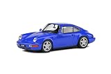 ソリド 1/43 ポルシェ 911 (964) カレラ RS 1992 ブルー SOLIDO Carrera ミニカー [並行輸入品]