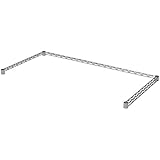 Akro-Mils AW1836FRAME 18-Inch X 36-Inch 3-Sided NSF Approved Industrial Grade Chrome Wire Shelf Fram