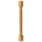 ブラウンwood-traditional茂っバー半分column-alder 01150320 al2