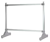 軽量アルミ製 押入れ収納ハンガーラック 高さ75cm 幅バリエーション 55～180cm (90cm)