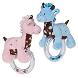 Mary Meyer Sweet Chocolate Giraffe Ring Rattle by Mary Meyer [並行輸入品]