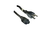 MarginMart 25 Feet Power Extension Cord Black SJT 14 AWG 3 Conductor 15 Amp Power Cable MM681641 [並行
