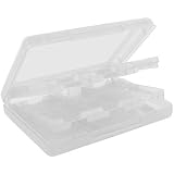3DS/DSI用 カードケースNEW 3DS / NEW 3DSXL/3DS / DSi/DSi XL/DSi LL/DSなど対応 ビデオゲームカードケース メモリカード収納ケース 28-in-1 大容量マルチゲームカードケース(ホワイト)