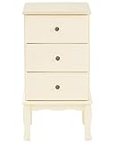 高梨産業 チェスト アンティークチェスト 3引出し付き ホワイト RS-W8628