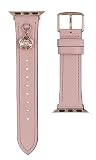 COACH コーチ アップルウォッチ バンド ベルト 交換バンド Apple Watch strap 38mm 40mm 対応 14700114 ピンク ローズゴールド レザーベルト [並行輸入品]